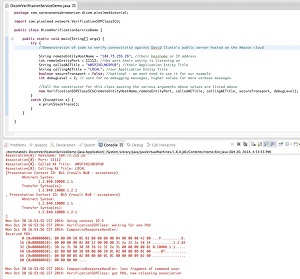 DICOM Verification Demo Screenshot