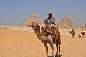 Me on Camel Pyramids Giza
