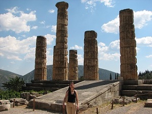 Delphi Temple Ruins, Greece